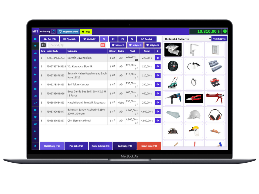 Barkodlu satış programı