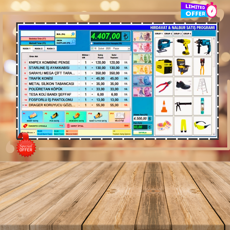 perakende satış sistemi